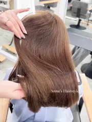 清透感の迷霧冷棕色作品，設計師 安娜♥︎，台南東區Komm hair南紡店