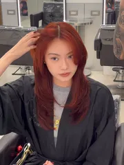 免漂髮色：珊瑚紅