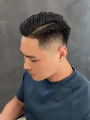美式油頭作品，設計師 Jason，台中北區O3O一中中二店