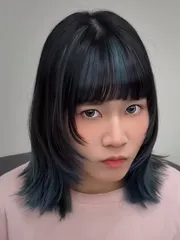 設計染作品，設計師 Lulu💈，台北士林區VIF hair salon