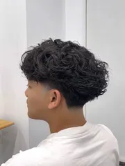 Edgar | 美式羊毛卷作品，設計師 Eason，台北士林區ALLIES文林店
