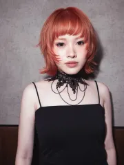 顯白橘色🍊作品，設計師 瑪麗，台中北區Weshaire