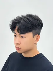 韓系微分作品，設計師 威比，台中北區裏 hair 尚德店