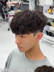 萊斯利卷作品，設計師 威比，台中北區裏 hair 尚德店