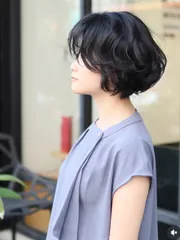 歐美短髮捲作品，設計師 Adam，宜蘭羅東鎮A PLUS HAIR