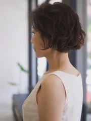 短髮自然捲必燙作品，設計師 Adam，宜蘭羅東鎮A PLUS HAIR
