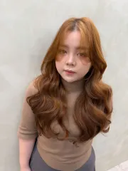 韓系燙髮作品，設計師 Tammy，新北板橋區Holly-Hair