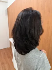 韓系彈性燙作品，設計師 Tammy，新北板橋區Holly-Hair
