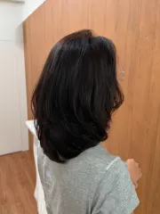 彈性燙作品，設計師 Tammy，新北板橋區Holly-Hair