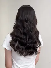 韓系電棒燙作品，設計師 桑妮，台北大同區Komm hair 中山南西