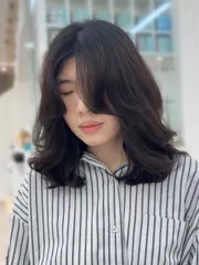 韓式慵懶燙髮作品，設計師 Mini米妮髮型師•桃園，桃園桃園區NOPLAN Hair Salon