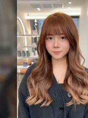 唯美波浪x漸層奶油橘