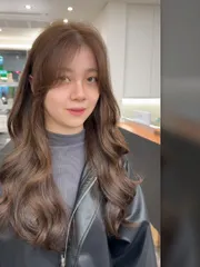 大波浪捲髮x霧感冷棕