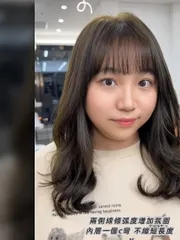 自然感捲髮x冷感青木棕