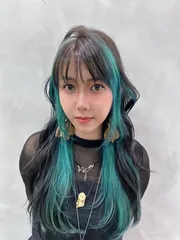 客製化設計染作品，設計師 Froggy，台北大安區Holly hair 忠孝店