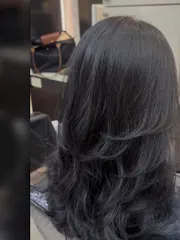 韓系層次剪裁作品，設計師 路易𝑳𝒐𝒖𝒊𝒔，基隆仁愛區尚洋髮藝 愛三店