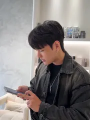 韓系伏貼燙作品，設計師 林亦晟，新竹東區Heaven hair salon
