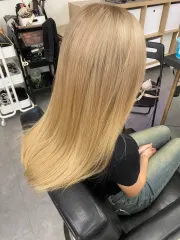 香檳金作品，設計師 Mu~~!!週一公休~，台北大同區Mooi salon