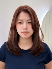 客製化層次剪裁🤎作品，設計師 Teresa，台中北區Round2一中店
