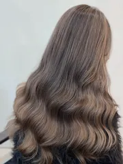 巴黎畫染作品，設計師 萱萱✁Abby，桃園中壢區Nine six hair Designim