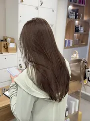 免漂霧感染髮作品，設計師 Nancy小寧，台北松山區KOMM hair微風店