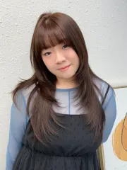 層次剪+霧感可可色