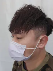 男生錫紙燙作品，設計師 🍀妮可☘️Nico，新北林口區斯古林髮型