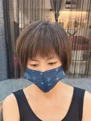 女生精緻剪作品，設計師 林裘裘，高雄三民區禦髮願