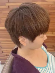 男女精緻短髮作品，設計師 林裘裘，高雄三民區禦髮願