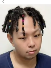 歐美真髮髒辮作品，設計師 林裘裘，高雄三民區禦髮願