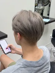 男士剪髮作品，設計師 Lisa，台中西區以琳美髮店
