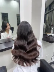 波紋燙作品，設計師 Lisa，台中西區以琳美髮店