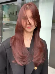 韓系層次剪裁作品，設計師 瑄瑄，桃園蘆竹區NC2 桃園店