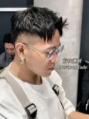 前次燙作品，設計師 洋Yang，台中西區艾淇髮廊