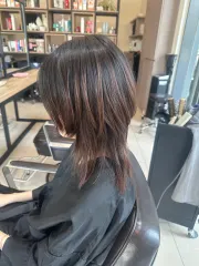 日系狼尾作品，設計師 Jo 喬，台中南屯區E.L Hair Salon