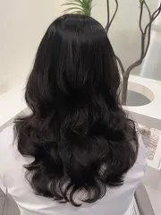 韓系波紋捲&縮毛矯正作品，設計師 稀稀💕，台南中西區Ran Ran hair studio