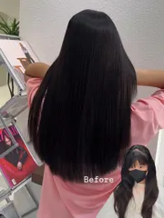 縮毛矯正作品，設計師 稀稀💕，台南中西區Ran Ran hair studio