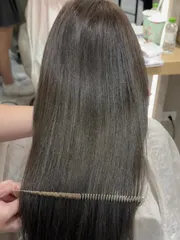 薄荷米棕 免漂髮色作品，設計師 稀稀💕，台南中西區Ran Ran hair studio