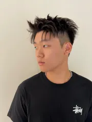 美式前刺作品，設計師 Olly歐利，台中北區Round 2 一中店