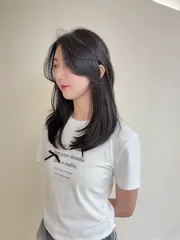 韓系層次剪作品，設計師 Allen，高雄鳳山區Lab文山館