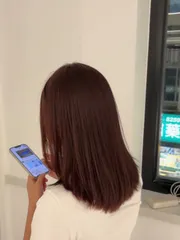 縮毛矯正作品，設計師 Trend_nancy_，新北板橋區Trend No.3