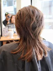 狼尾剪裁 🐺✂️作品，設計師 Lyan🐈‍⬛，高雄新興區PS8 hair salon