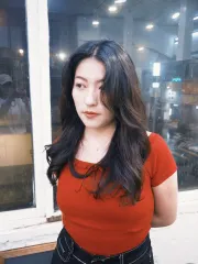 浪漫大卷作品，設計師 Ella，基隆中正區April Hair