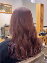 女生特殊髮色作品，設計師 Ella，基隆中正區April Hair
