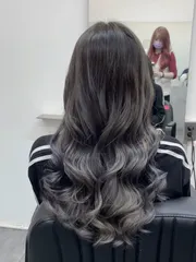 香奈兒風挑染作品，設計師 ViTa（薇糖），台中西屯區Refine Hair