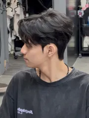 韓系微分碎蓋｜自然蓬鬆的少年感作品，設計師 Tiam_Sasa，桃園中壢區Tiam延平店