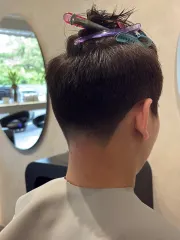 TAPER FADE 局部漸層作品，設計師 Eric，台南永康區Eight shop
