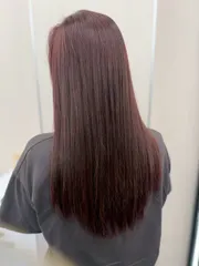 莓果棕作品，設計師 汪Lia🌼🎨🐻，台北中正區A'MOUR Hair Salon 171 二店