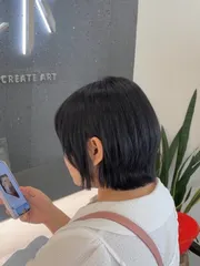 韓系剪髮作品，設計師 Harris 哈里斯，台中北區尤卡