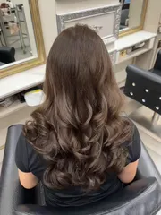 冷霧棕色作品，設計師 靜靜，高雄左營區VOSO hair